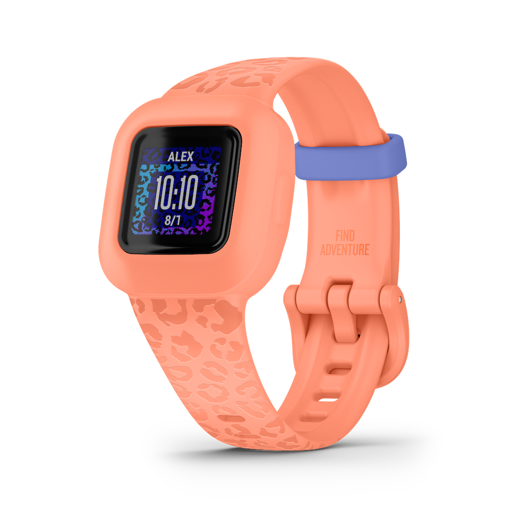 Garmin Vivofit jr. 3Peach Leopard