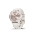 Garmin vivomove SportIvory Case and Silicone Band with Peach Gold Accents