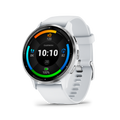 Venu 3 Silver Stainless Steel Bezel with Whitestone
Case and Silicone Band