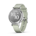 Garmin Lily 2 Premium FabricSilver with Sage Grey Fabric Band