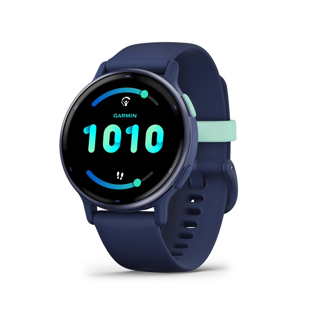 Garmin Vivoactive 5-Navy, Silicone Band