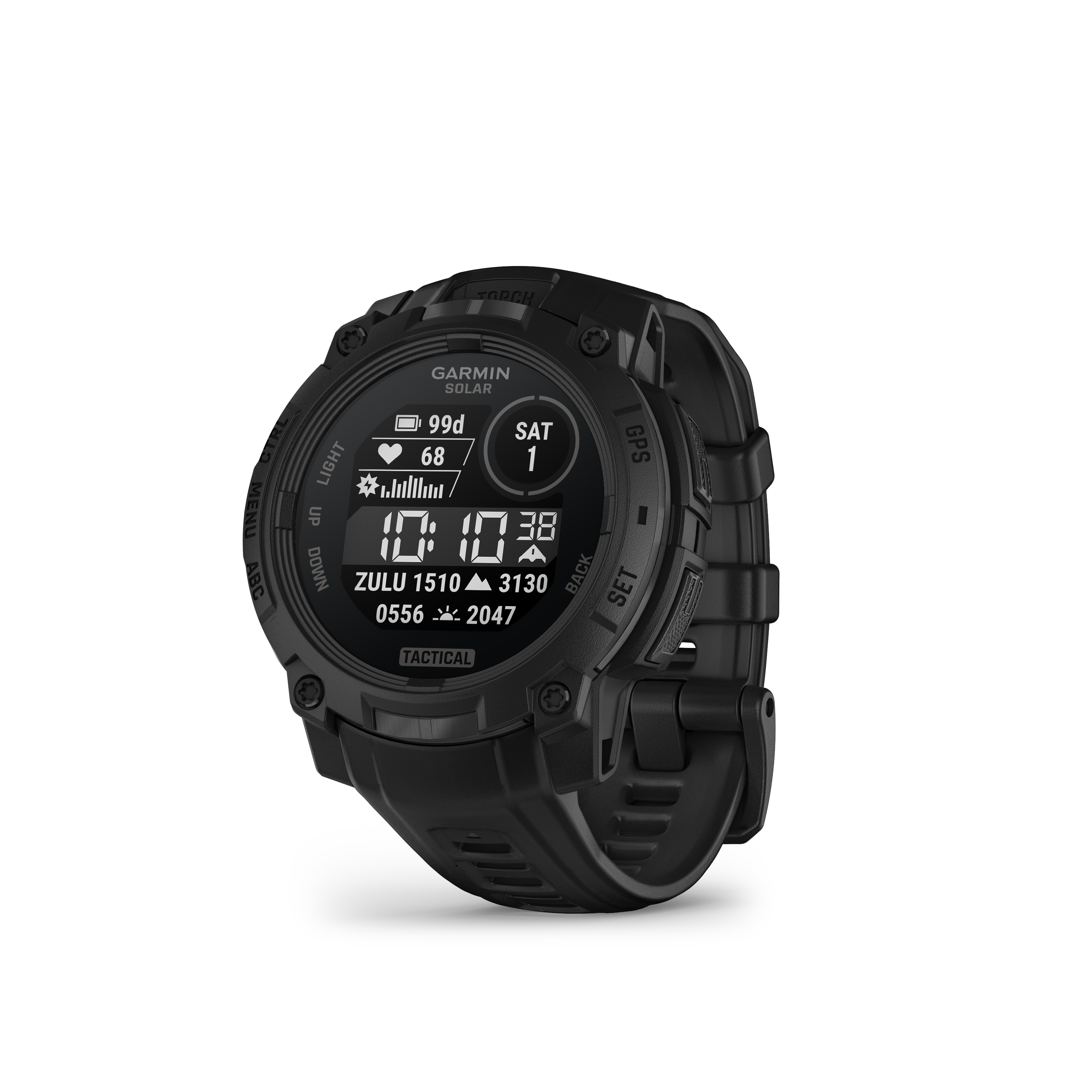 Garmin Instinct 3 – 45 mm, Solar, Tactical Edition