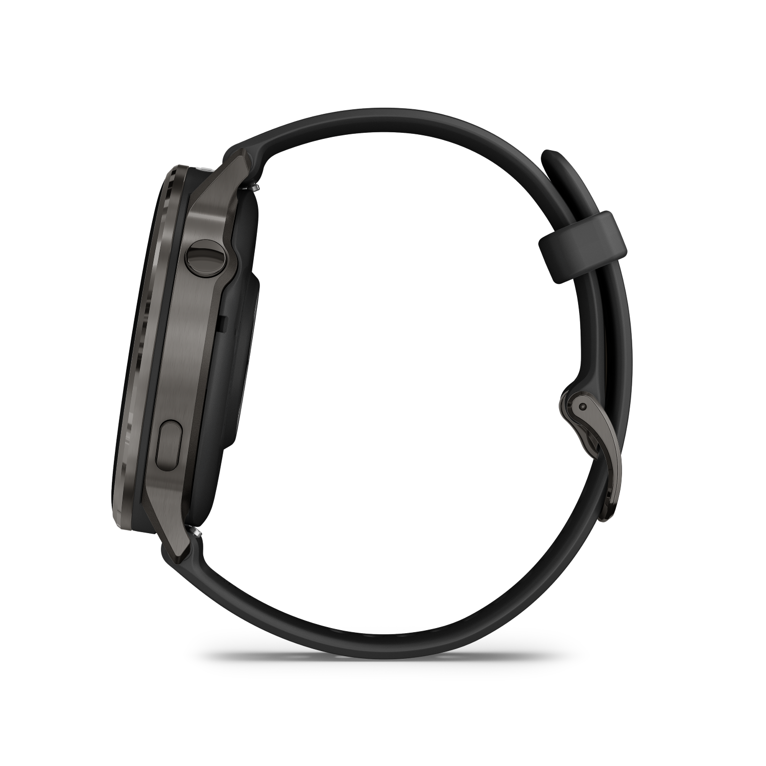 Garmin Venu 4 - 41 mm Slate with Black Silicone Band