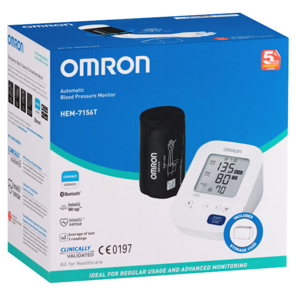Omron  HEM7156T Plus Blood Pressure Monitor